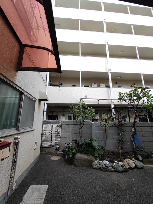 重機が使用できない場所での高木伐採 その2（東京都大田区） 施工後